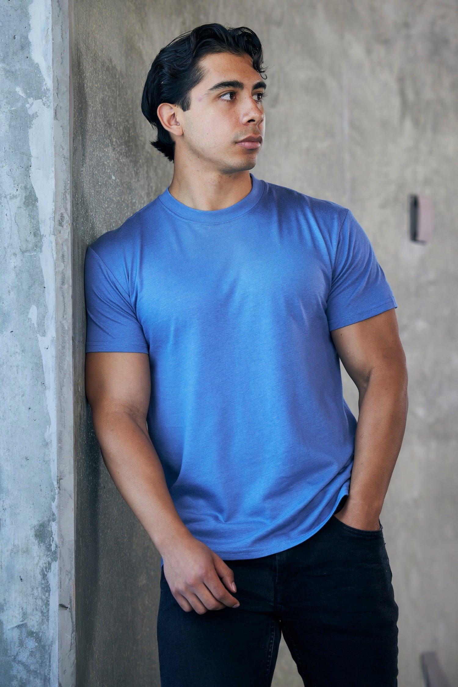 Men's Bamboo Viscose T-Shirt – Organic Cotton, Classic Fit
