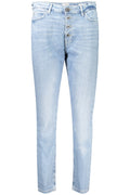 GUESS JEANS WOMEN'S DENIM JEANS BLUE