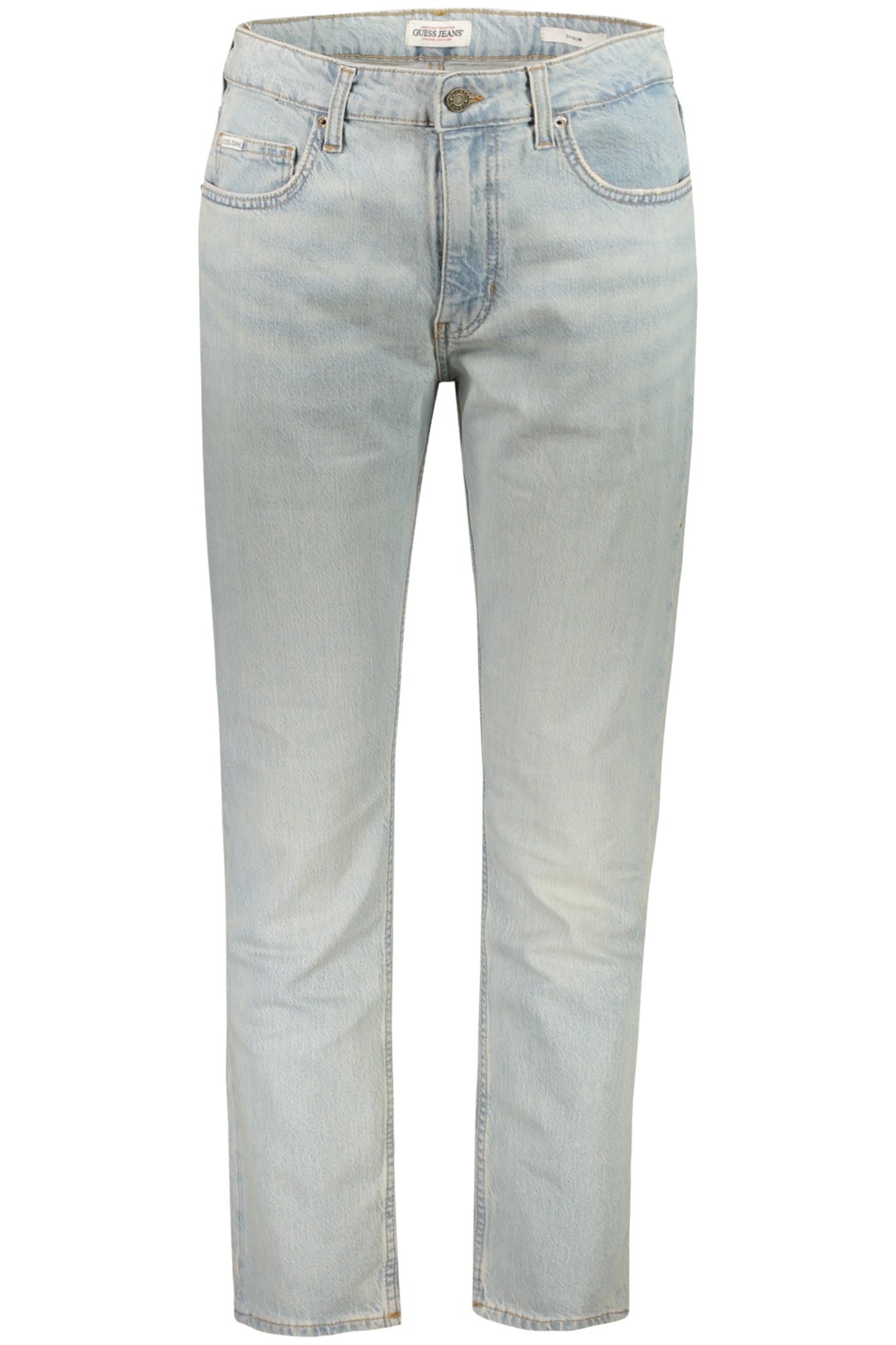 GUESS JEANS MEN'S DENIM JEANS BLUE