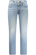 GUESS JEANS MEN'S DENIM JEANS BLUE