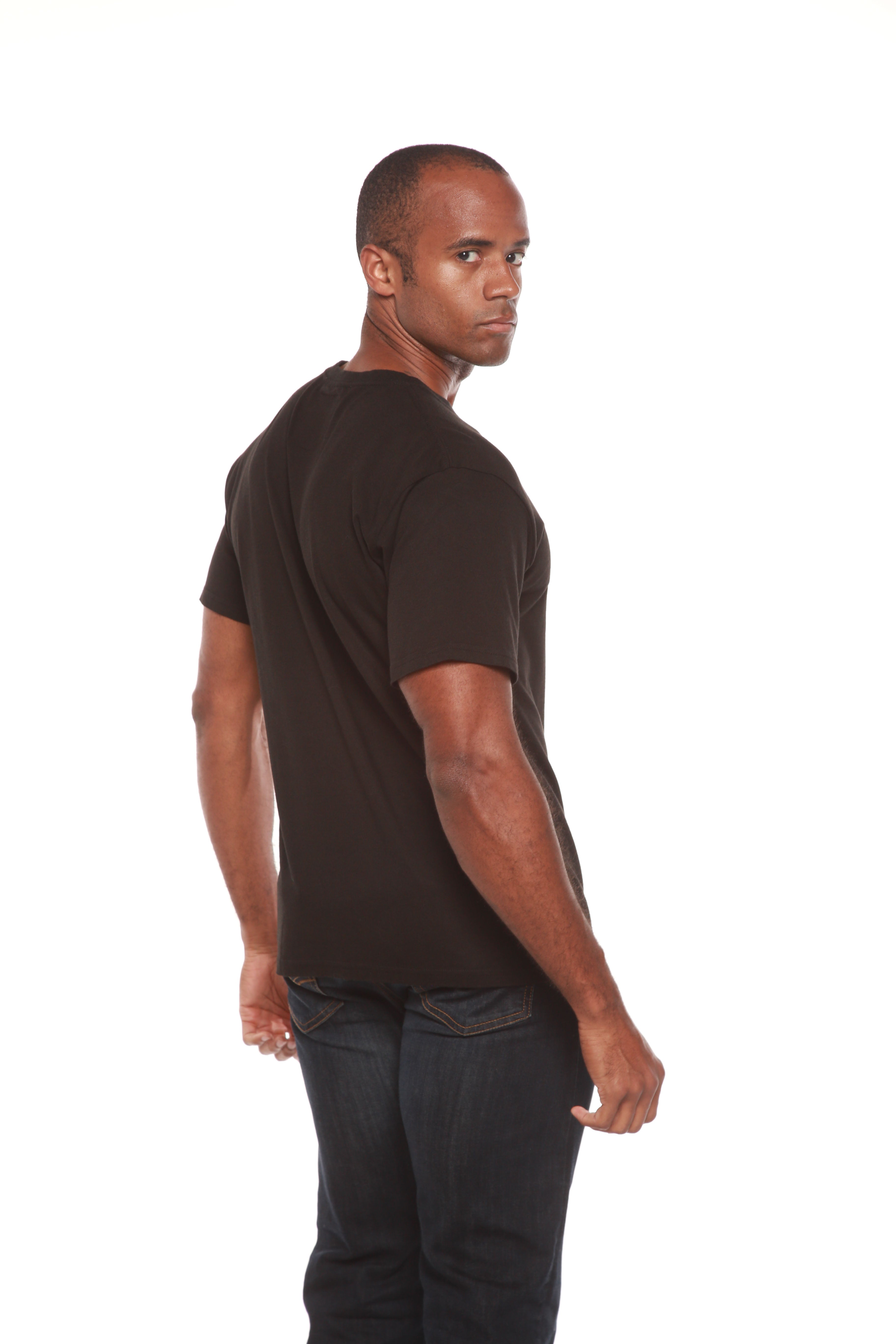 Men's Bamboo Viscose T-Shirt – Organic Cotton, Classic Fit