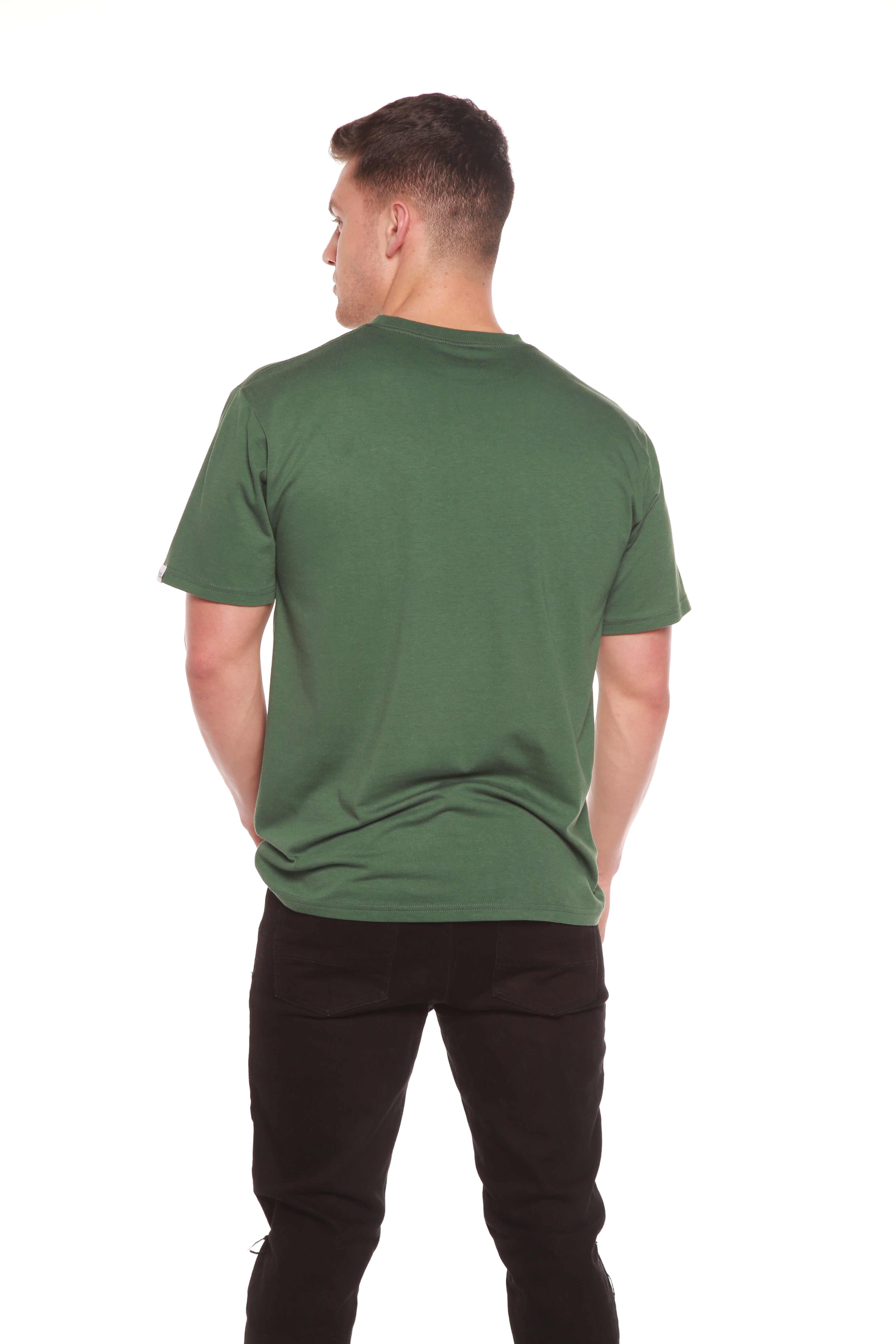 Men's Bamboo Viscose T-Shirt – Organic Cotton, Classic Fit