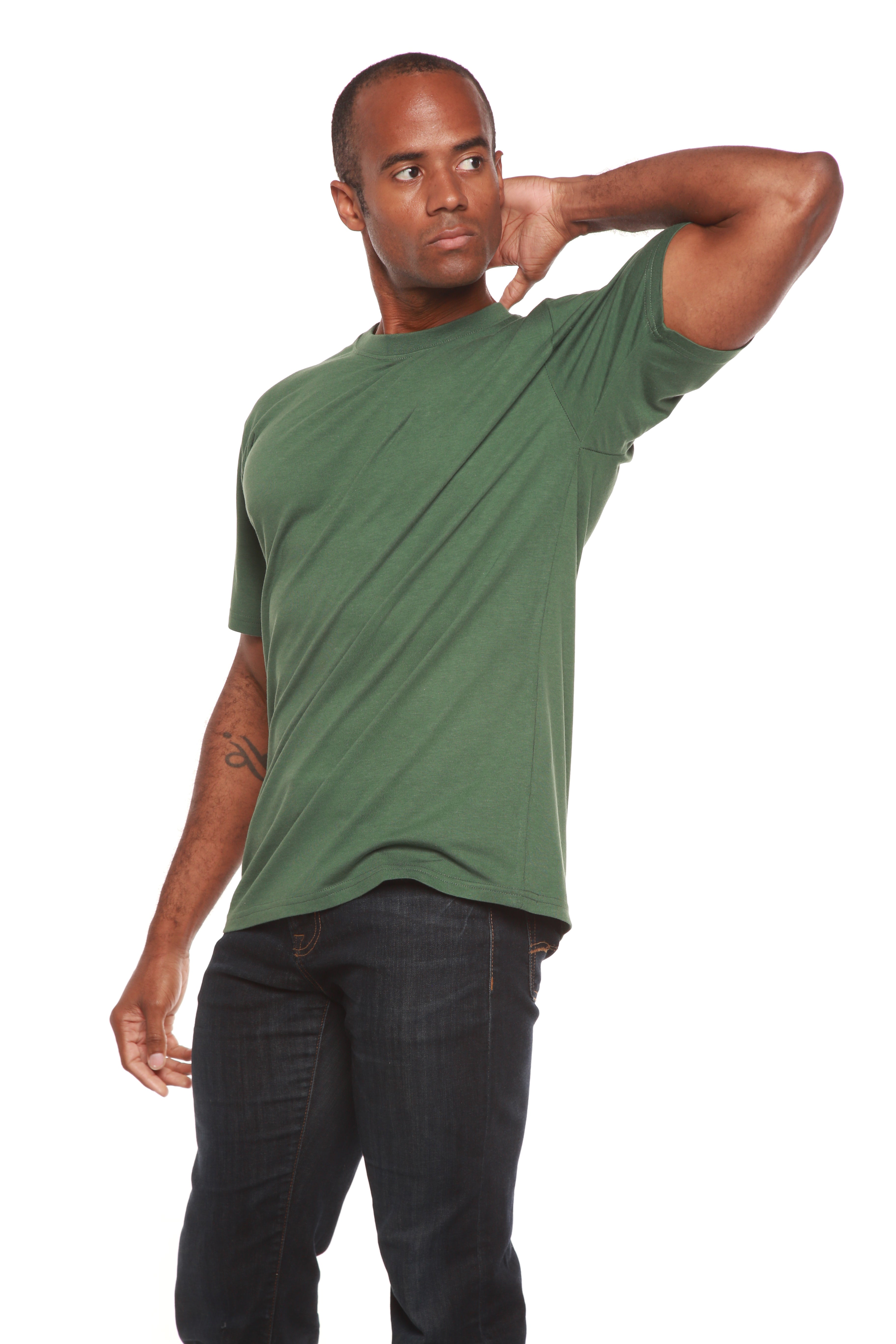 Men's Bamboo Viscose T-Shirt – Organic Cotton, Classic Fit