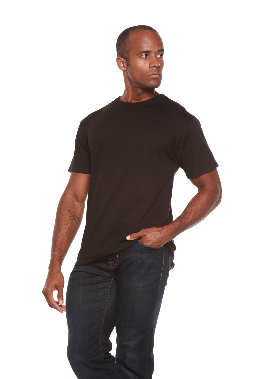 Men's Bamboo Viscose T-Shirt – Organic Cotton, Classic Fit